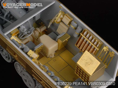 Voyager Model PE35239 1/35 WWII German Sd.Kfz.250/8 "Stummel" (Dragon 6425)