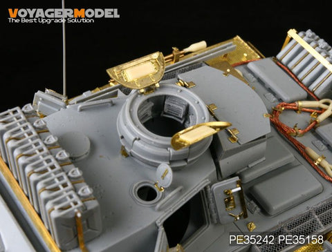 Voyager Model PE35242 1/35 WWII German Panzer III Ausf. N – s.Pz.Abt. 501 (Africa) – Photo-Etched Set (for Dragon 6431)