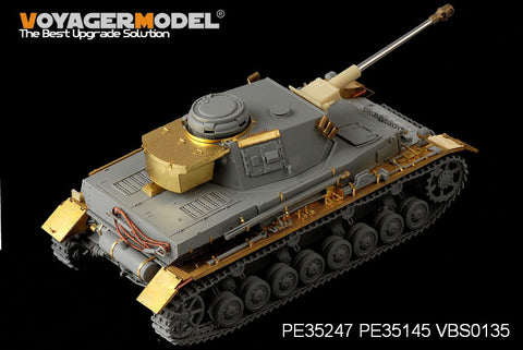 Voyager Model PE35247 1/35 WWII German Panzer IV Ausf. G (LAH Division, Kharkov 1943) (Dragon 6363)