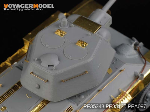 Voyager Model PE35248 1/35 WWII Russian T-34/76 Model 1943 Photo-Etched Set (for Dragon)