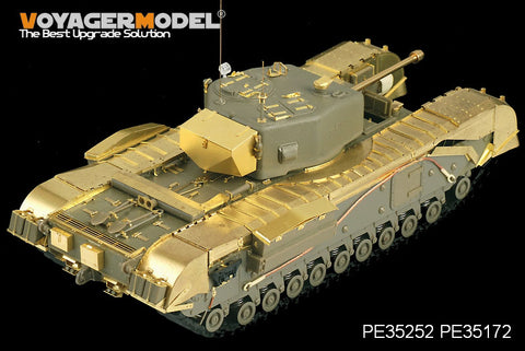 Voyager Model PE35252 1/35 WWII British Churchill Mk.IV Infantry Tank Basic Set (AFV Club 35154)
