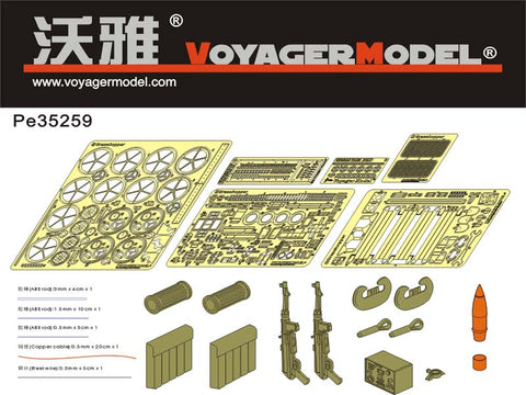 Voyager Model PE35259 1/35 WWII German IVb Heuschrecke "Grasshopper" (Trumpeter 00373)