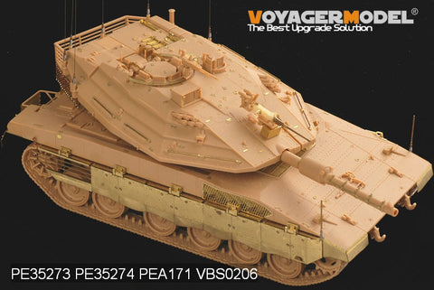 Voyager Model PE35273 1/35 Modern Merkava Mk.IV Main Battle Tank Photo-Etched Set (for Academy 13213)
