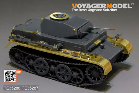 Voyager Model PE35286 1/35 WWII German Panzer II Ausf. G Photo-Etched Set (for 5M Hobby 35001)