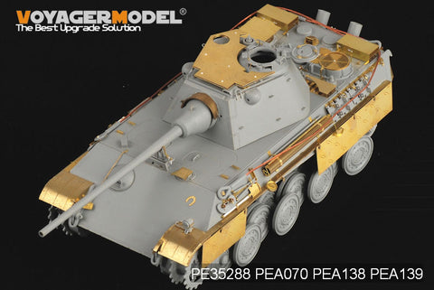 Voyager Model PE35288 1/35 WWII German Panther Ausf. F Basic Set (Dragon 6403)