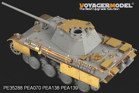 Voyager Model PE35288 1/35 WWII German Panther Ausf. F Basic Set (Dragon 6403)