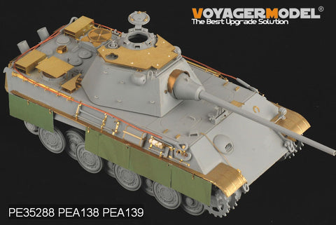 Voyager Model PE35288 1/35 WWII German Panther Ausf. F Basic Set (Dragon 6403)