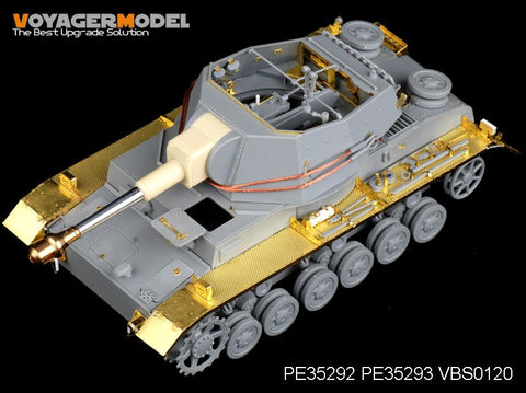 Voyager Model PE35292 1/35 WWII German Pz.Sfl.IVb 10.5cm le.FH.18/1 (Dragon 6475)