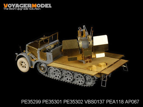 Voyager Model PE35299 1/35 WWII German Sd.Kfz.7/1 Part 1 (Dragon 6525)