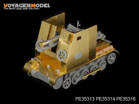 Voyager Model PE35316 1/35 WWII German Panzer I Ausf. B Fender Set (for Dragon)