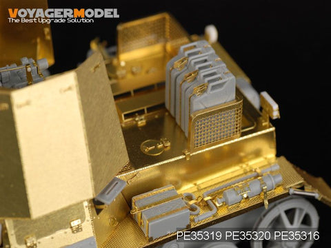 Voyager Model PE35319 1/35 WWII German Panzer I 47mm Anti-Tank Self-Propelled Gun Basic Set (Dragon 6230)