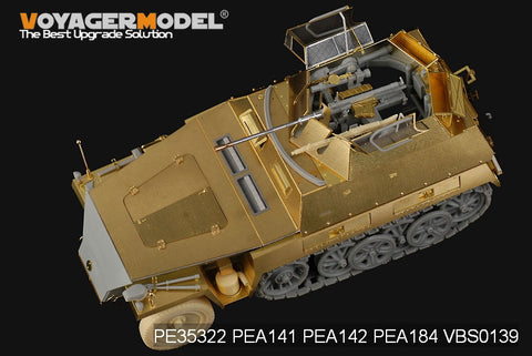 Voyager Model PE35322 1/35 WWII German Sd.Kfz.250/9 Neu "Recon" (Dragon 6425/6106)
