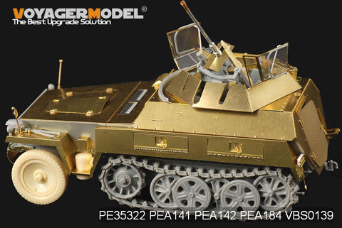 Voyager Model PE35322 1/35 WWII German Sd.Kfz.250/9 Neu "Recon" (Dragon 6425/6106)