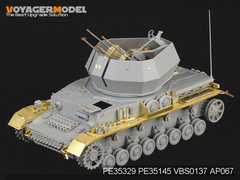 Voyager Model PE35329 1/35 WWII German 20mm Flakpanzer IV "Wirbelwind" (Dragon 6540)