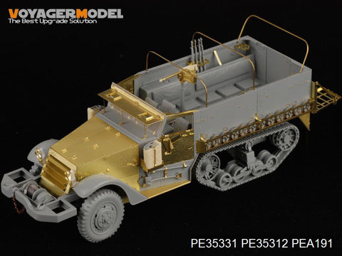 Voyager Model PE35331 1/35 WWII US M3 Half-track (Dragon 6332)