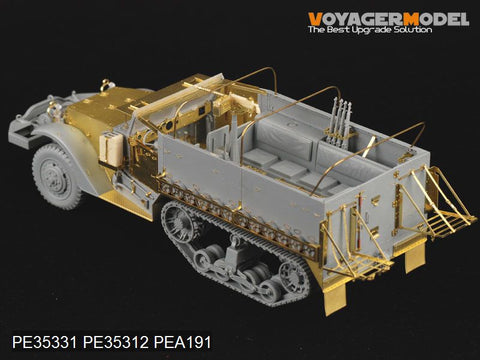 Voyager Model PE35331 1/35 WWII US M3 Half-track (Dragon 6332)