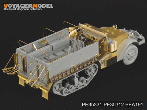 Voyager Model PE35331 1/35 WWII US M3 Half-track (Dragon 6332)