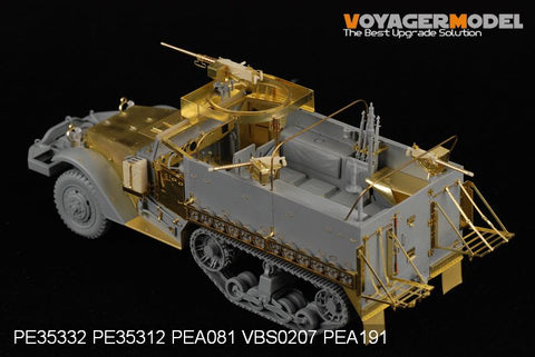 Voyager Model PE35332 1/35 WWII US M3A1 Half-track (Dragon 6332)