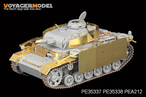 Voyager Model PE35337 1/35 WWII Panzer III Ausf. N Late Production (Dragon 6474/6606)