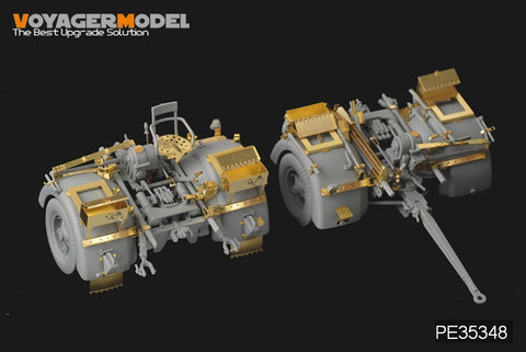 Voyager Model PE35348 1/35 WWII German PaK 43/3 L/71 Simplified Gun Carriage (Dragon 6522)