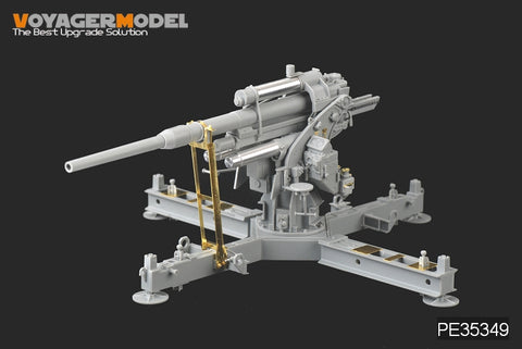 Voyager Model PE35349 1/35 WWII German 88mm FlaK 37 Simplified Gun Carriage (Dragon 6523)