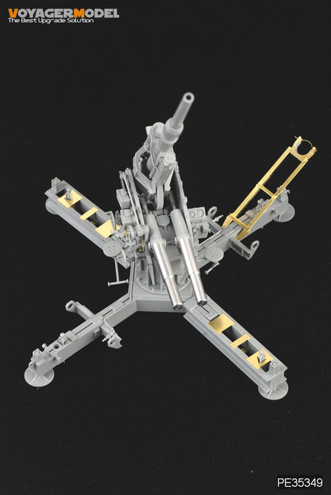 Voyager Model PE35349 1/35 WWII German 88mm FlaK 37 Simplified Gun Carriage (Dragon 6523)