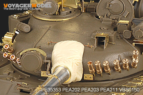 Voyager Model PE35353 1/35 Modern Russian T-72M1 Main Battle Tank Basic Photo-Etched Set (for Tamiya 35160)