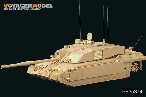 Voyager Model PE35374 1/35 Modern British Challenger 2 Main Battle Tank (Iraq Version) / CIP (Tamiya 35274)