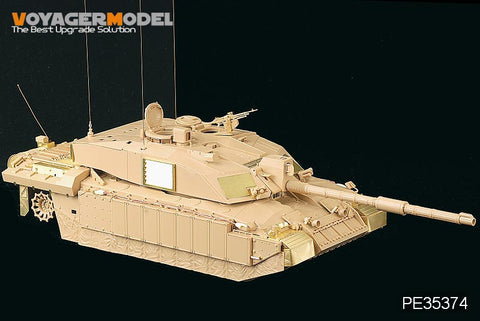 Voyager Model PE35374 1/35 Modern British Challenger 2 Main Battle Tank (Iraq Version) / CIP (Tamiya 35274)