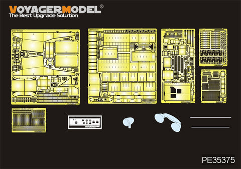 Voyager Model PE35375 1/35 WWII US M7 Priest Mid-Production (Dragon 6637)