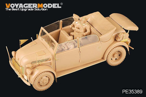 Voyager Model PE35389 1/35 WWII German Steyr 1500A Command Car (Tamiya 35235)