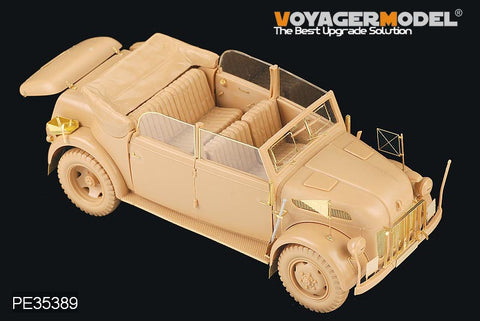 Voyager Model PE35389 1/35 WWII German Steyr 1500A Command Car (Tamiya 35235)