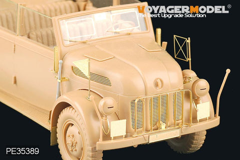 Voyager Model PE35389 1/35 WWII German Steyr 1500A Command Car (Tamiya 35235)