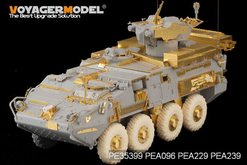 Voyager Model PE35399 1/35 Modern Canadian Army LAV-III TUA (TOW Under Armour) with Smoke Dischargers (Trumpeter 01588)
