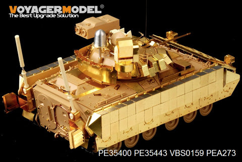 Voyager Model PE35400 1/35 Modern US M2A3 Bradley Infantry Fighting Vehicle - Iraq Version Basic Set (Tamiya 35264)