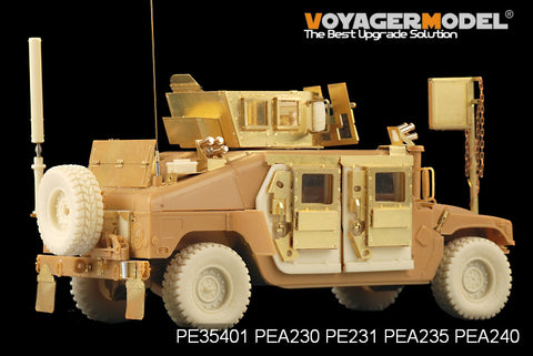 Voyager Model PE35401 1/35 Modern USMC Humvee M1114 Frag 5 with Smoke Dischargers (Bronco 35080/35092)