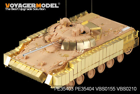 Voyager Model PE35403 1/35 Modern Russian BMP-3 Infantry Fighting Vehicle with Slat Armor (Trumpeter 00365)