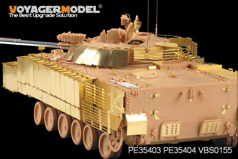 Voyager Model PE35403 1/35 Modern Russian BMP-3 Infantry Fighting Vehicle with Slat Armor (Trumpeter 00365)