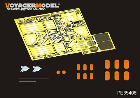 Voyager Model PE35406 1/35 WWII German VK1602 Leopard Smoke Dischargers (HobbyBoss 82460)