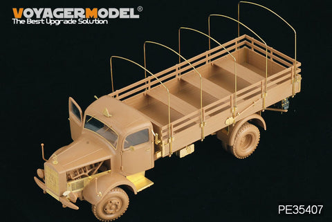 Voyager Model PE35407 1/35 WWII German Mercedes-Benz L4500A Truck (Zvezda 3596)