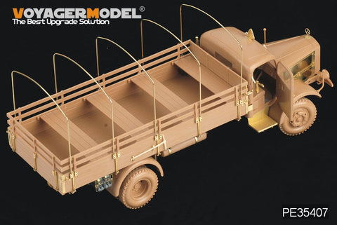 Voyager Model PE35407 1/35 WWII German Mercedes-Benz L4500A Truck (Zvezda 3596)