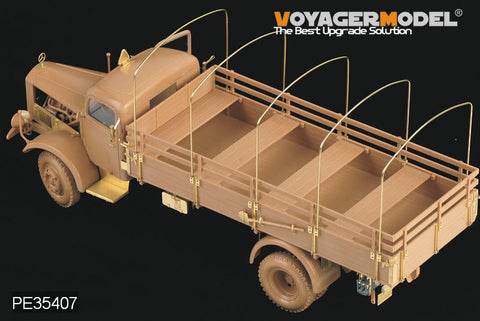 Voyager Model PE35407 1/35 WWII German Mercedes-Benz L4500A Truck (Zvezda 3596)