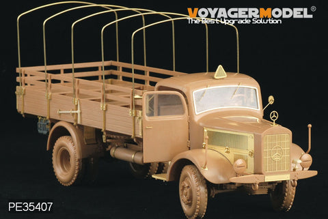 Voyager Model PE35407 1/35 WWII German Mercedes-Benz L4500A Truck (Zvezda 3596)