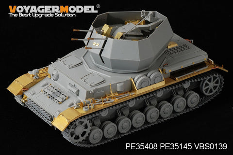 Voyager Model PE35408 1/35 WWII German Panzer IV Ausf. G / 20mm Flakpanzer IV "Wirbelwind" (Dragon 6342)