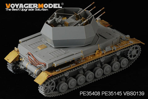 Voyager Model PE35408 1/35 WWII German Panzer IV Ausf. G / 20mm Flakpanzer IV "Wirbelwind" (Dragon 6342)