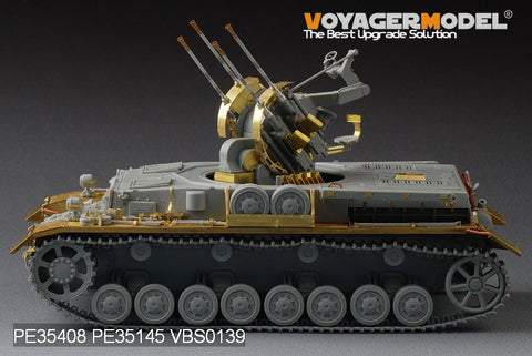 Voyager Model PE35408 1/35 WWII German Panzer IV Ausf. G / 20mm Flakpanzer IV "Wirbelwind" (Dragon 6342)