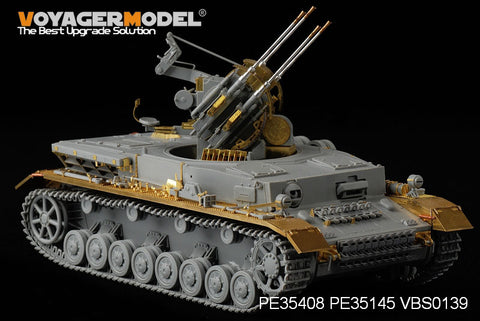 Voyager Model PE35408 1/35 WWII German Panzer IV Ausf. G / 20mm Flakpanzer IV "Wirbelwind" (Dragon 6342)