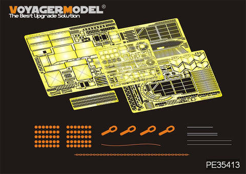 Voyager Model PE35413 1/35 Modern Merkava Mk.IV LIC Main Battle Tank with Chain Armor (Academy 13227)