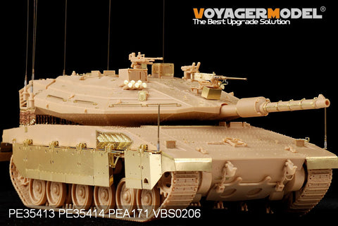 Voyager Model PE35413 1/35 Modern Merkava Mk.IV LIC Main Battle Tank with Chain Armor (Academy 13227)