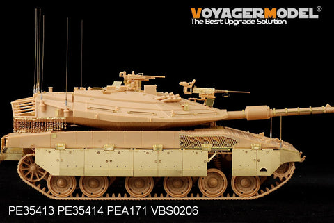Voyager Model PE35413 1/35 Modern Merkava Mk.IV LIC Main Battle Tank with Chain Armor (Academy 13227)